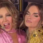 ¡Melody y Thalía revolucionan las redes con su saludo de escándalo!