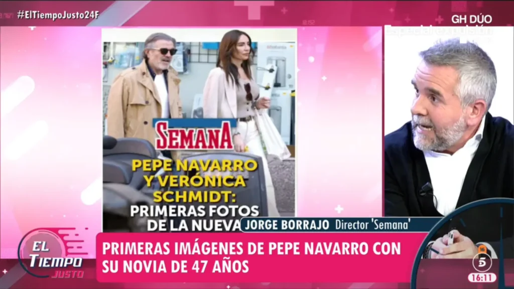 ¡Pepe Navarro y su nuevo amor conquistan las calles!