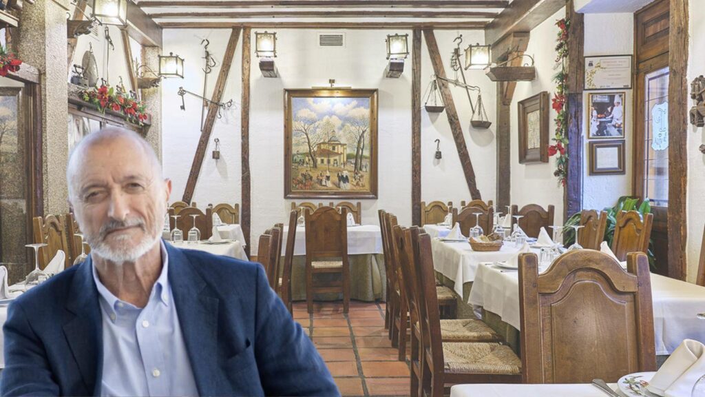 Arturo Pérez-Reverte revela su secreto más sabroso en Madrid