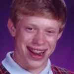 ¡Bad Luck Brian sigue triunfando con su mala suerte!