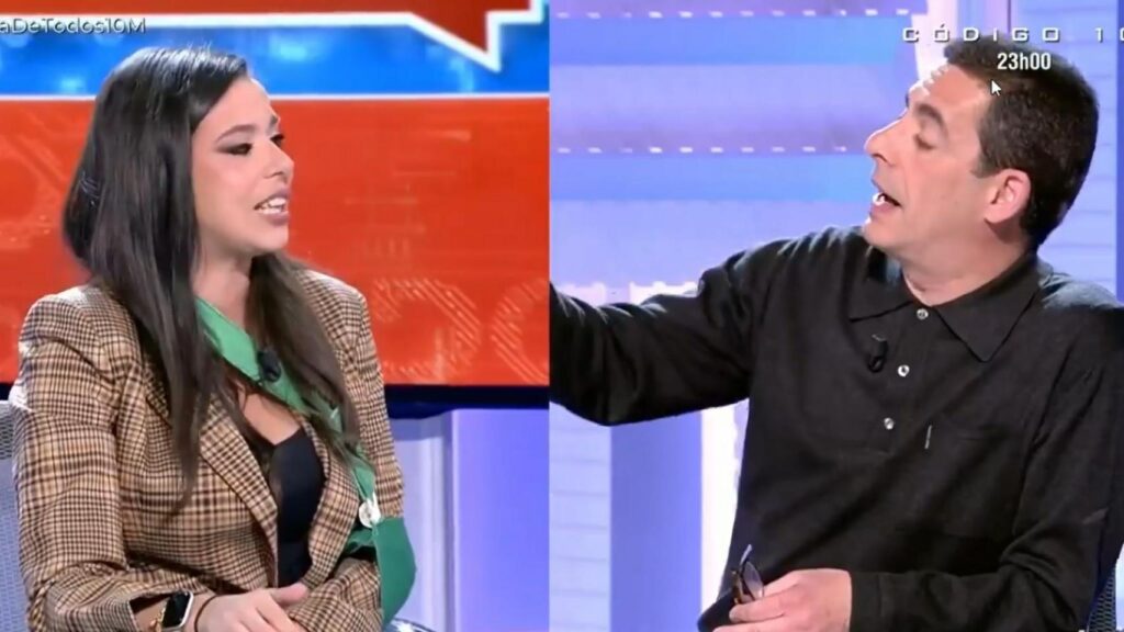 ¡Drama en el plató! Sarah Santolalla se levanta y se va tras bronca épica