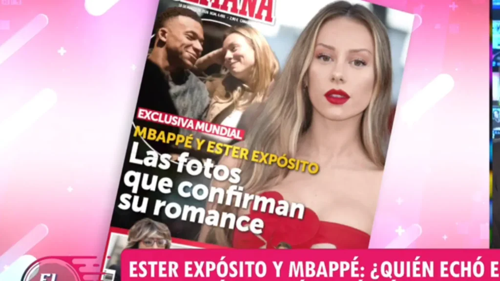 ¡Ester Expósito y Mbappé pillados in fraganti!