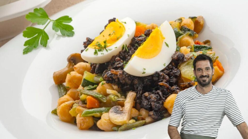 ¡Joseba Arguiñano revoluciona tus ensaladas con morcilla crujiente!