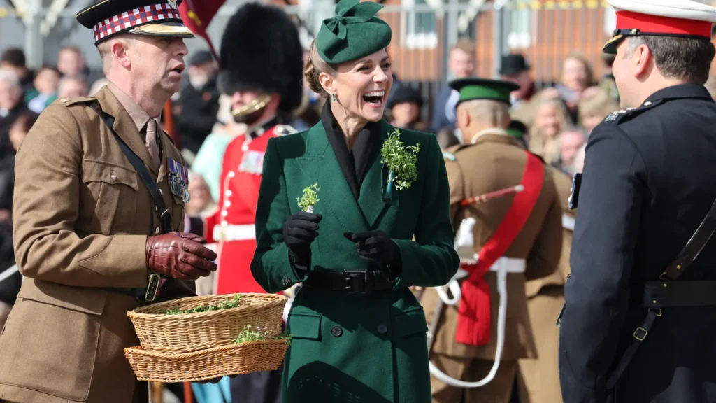 Kate Middleton: ¡San Patricio en verde pero sin brindis!