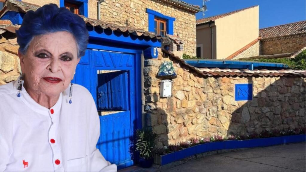 La Casa Azul de Lucía Bosé: ¡Descubre el refugio de lujo que arrasa en Segovia!