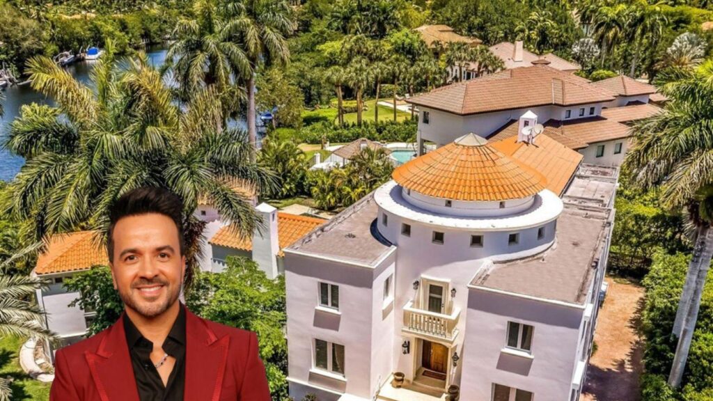 ¡Luis Fonsi y su lujosa guarida en Miami al descubierto!