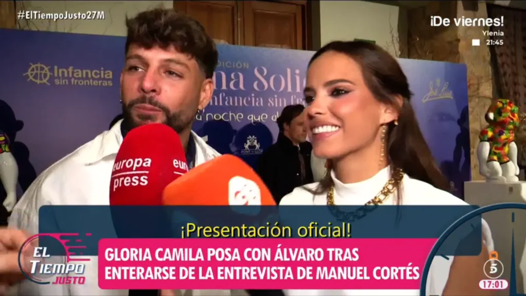 ¡Álvaro y Gloria Camila, la pareja del año!