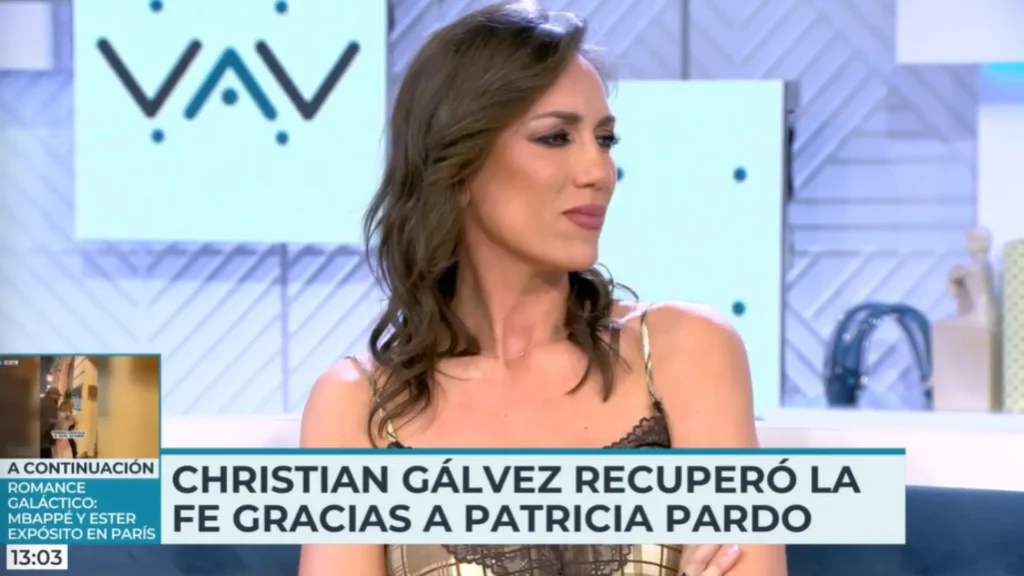 Patricia Pardo declara su pasión por Christian Gálvez: ¡Bomba de amor en televisión!