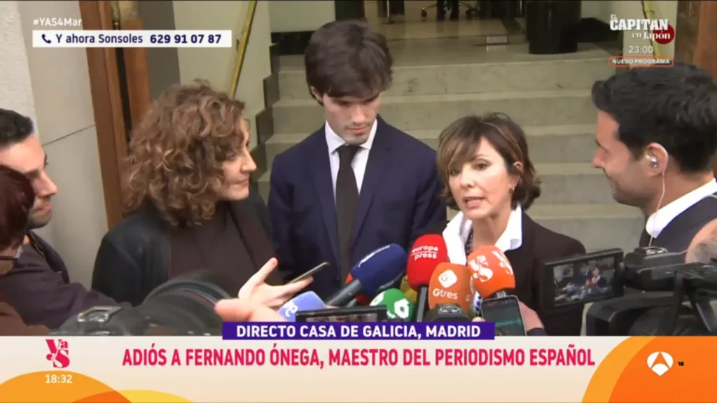 Sonsoles Ónega rompe el silencio tras la pérdida de su padre