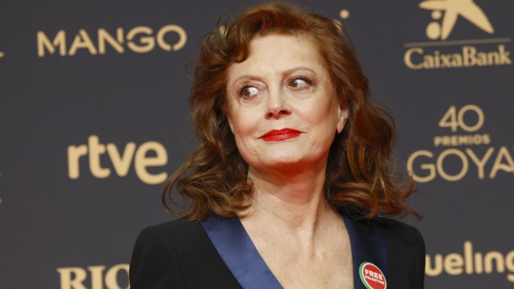 Susan Sarandon deja a la prensa en shock y da el esquinazo en los Goya