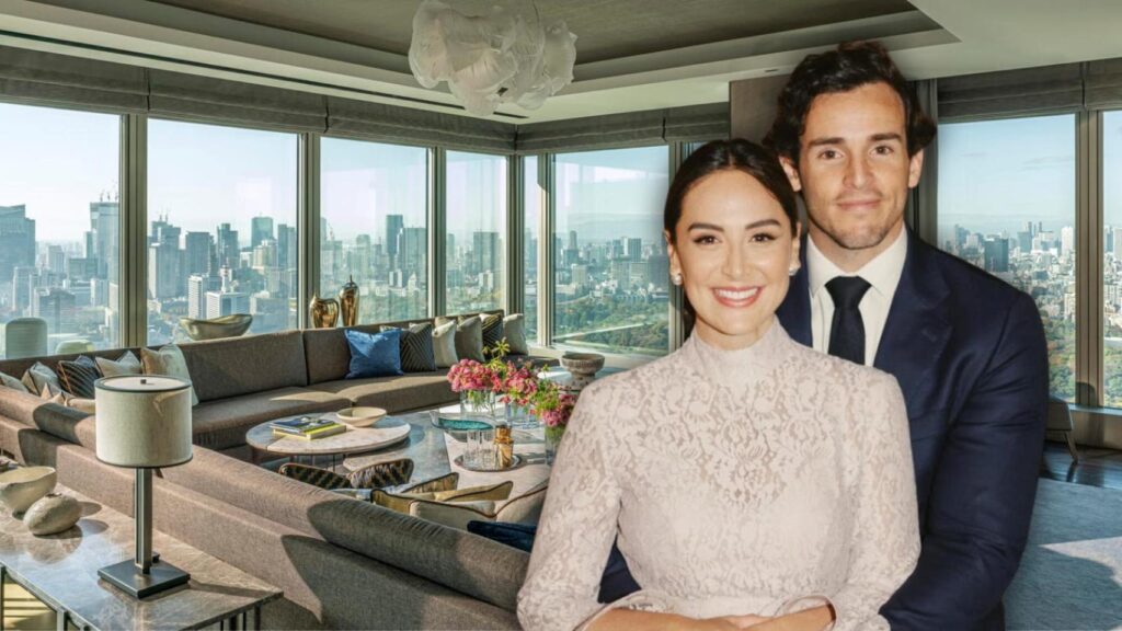 Tamara e Íñigo, amor a 110 metros de altura en Tokio