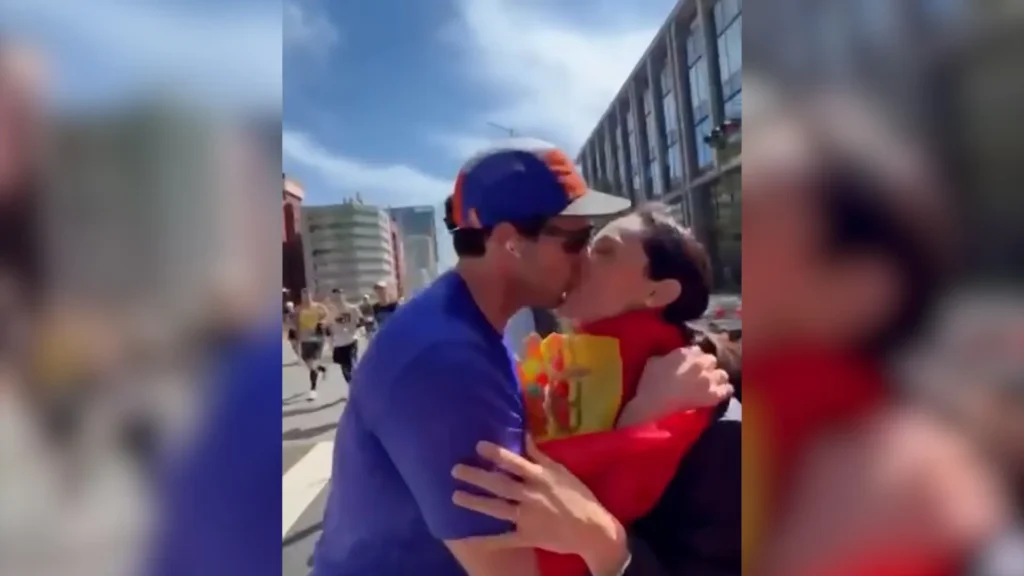 ¡Tamara Falcó, la cheerleader estrella de Íñigo Onieva en Tokio!