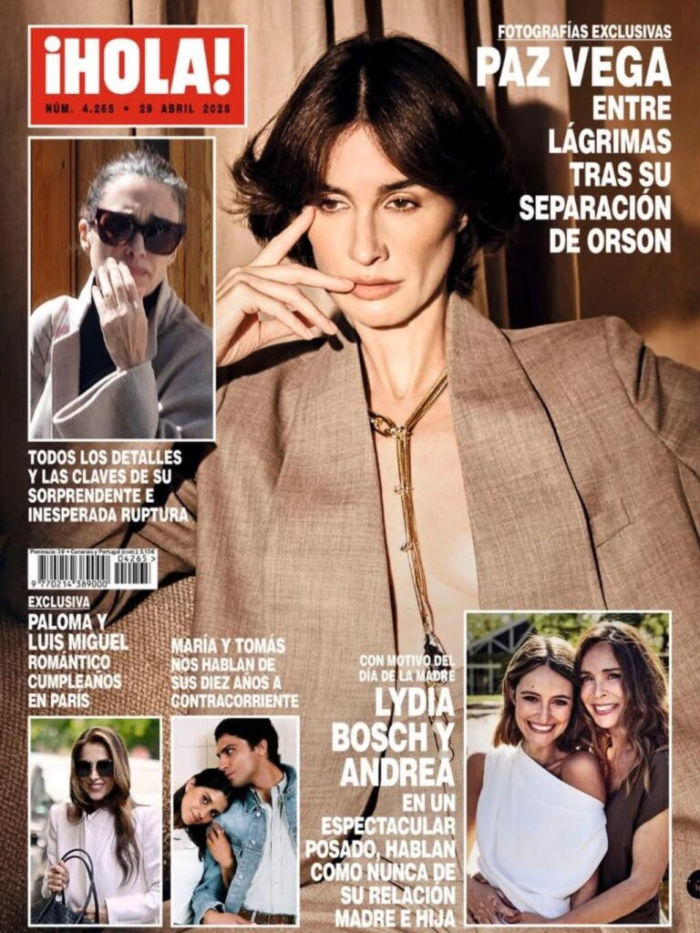 ¿Por qué Paz Vega rompe en lágrimas en plena calle?